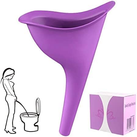 DISPOSITIVO IGIENICO IMPERMEABILE DONNA IMBUTO PIPI' IN SILICONE PIPì IN PIEDI BAGNO ORINATOIO COPPETTA RIUTILIZZABILE