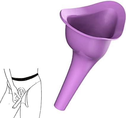 DISPOSITIVO IGIENICO IMPERMEABILE DONNA IMBUTO PIPI' IN SILICONE PIPì IN PIEDI BAGNO ORINATOIO COPPETTA RIUTILIZZABILE