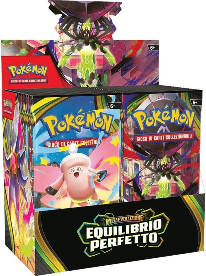 Pokémon TCG – Megaevoluzione – Equilibrio Perfetto – Display Box con 36 Bustine