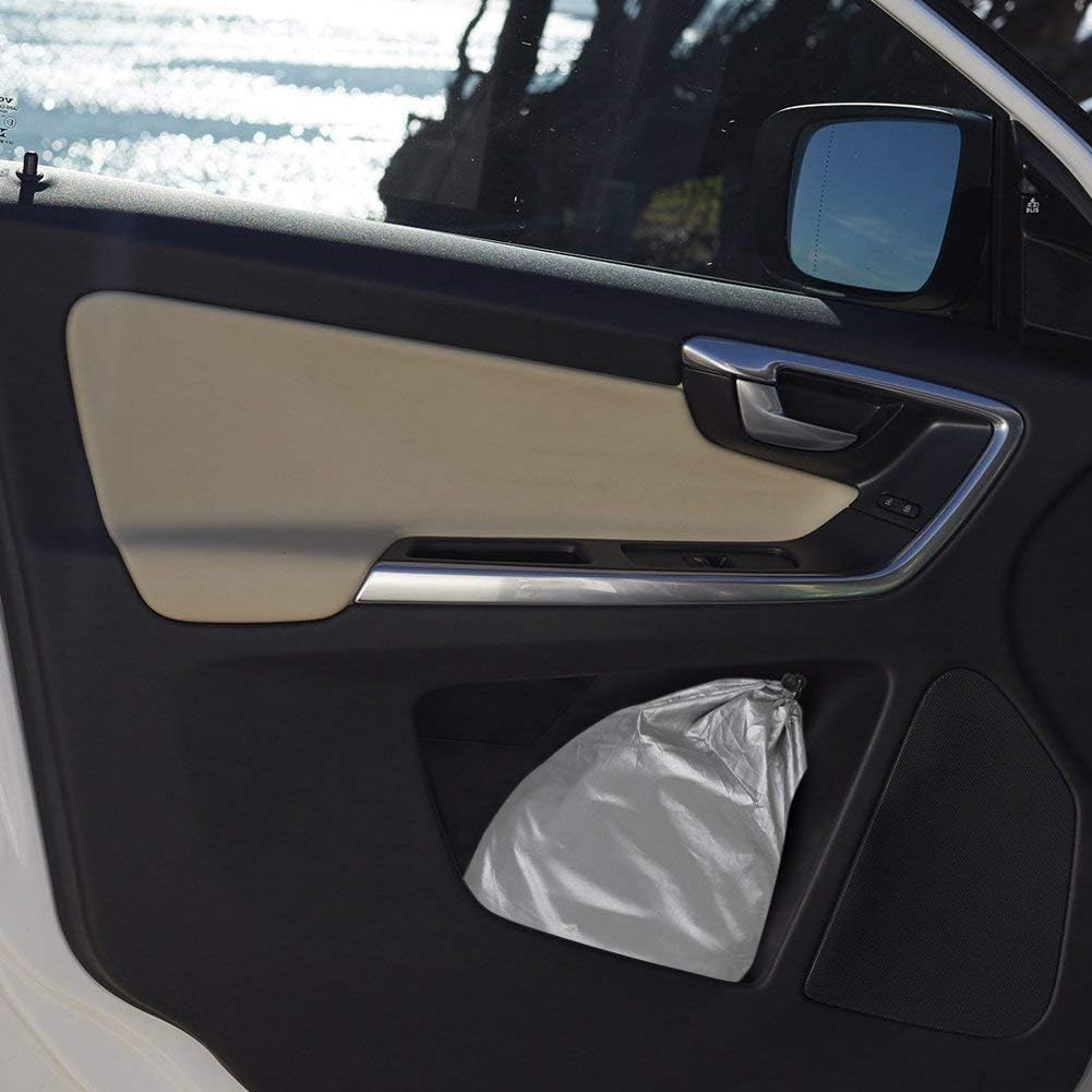 Parasole Auto Parabrezza Anteriore Parasole Pieghevole e Portabile,Durevole Materiale di Nylon,Massima Protezione Contro Raggi del Sole (150x70)