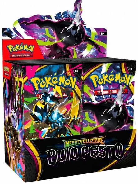 Pokémon Megaevoluzione Buio Pesto Box Display 36 Buste ITA
