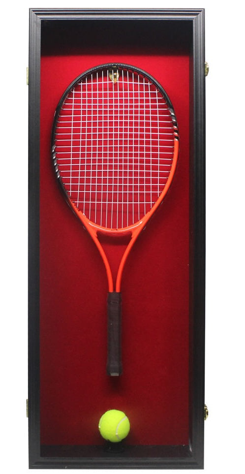 Vetrina da Parete per Racchetta da Tennis 31 × 11 × 95 cm