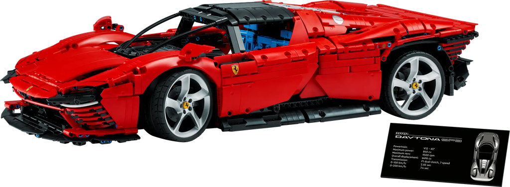 LEGO 42143 TECHNIC FERRARI DAYTONA SP3 serie TECHNIC 3778 pezzi