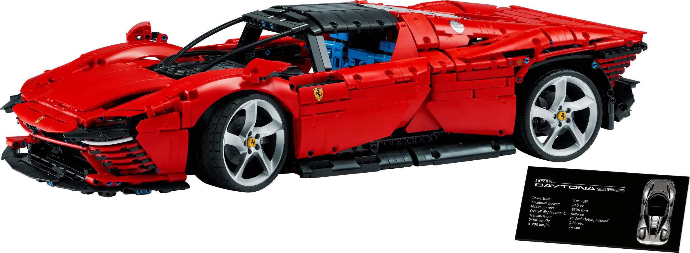 LEGO 42143 TECHNIC FERRARI DAYTONA SP3 serie TECHNIC 3778 pezzi