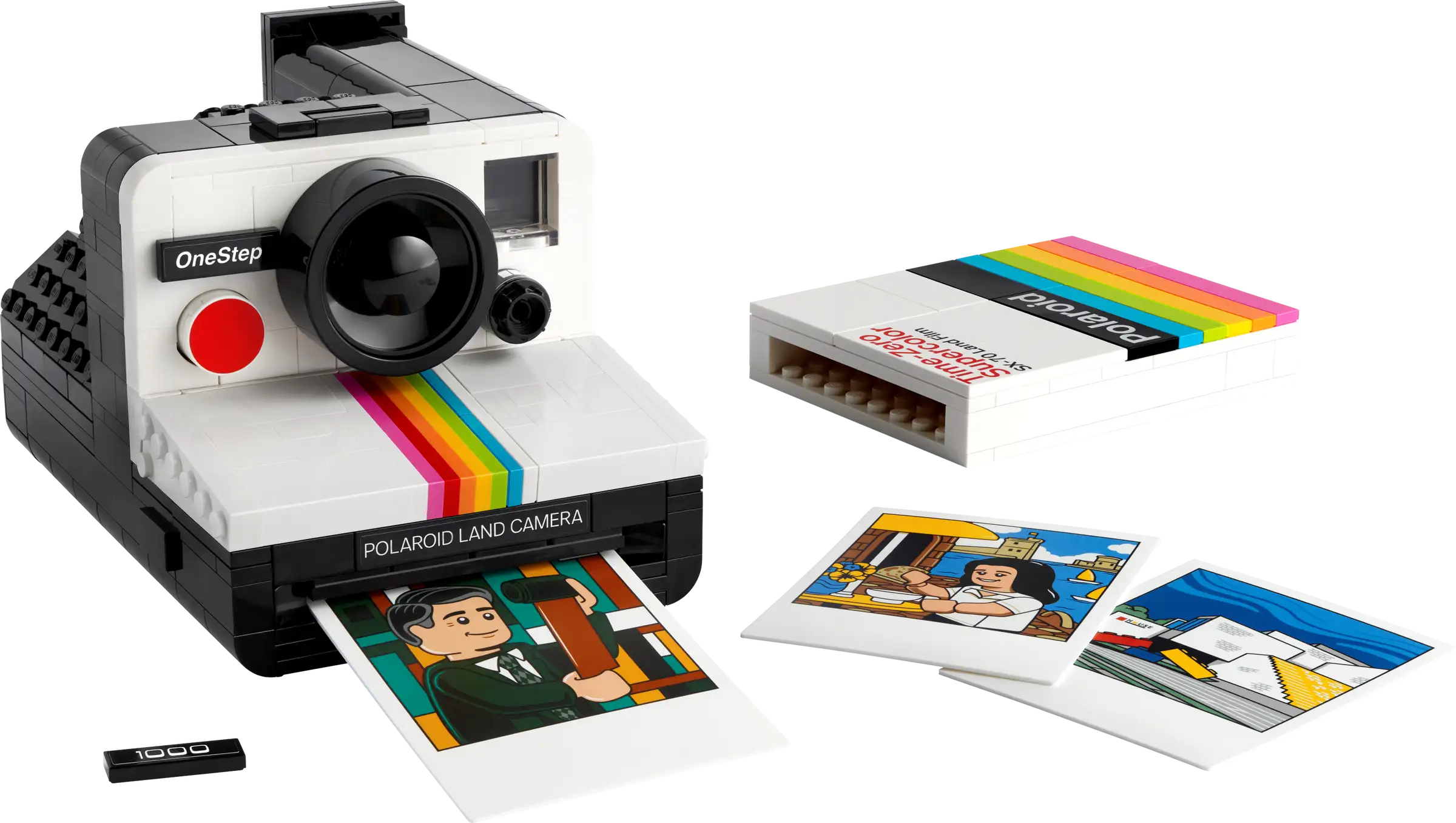 LEGO 21345 Ideas Fotocamera Polaroid OneStep SX-70 Idea Vintage