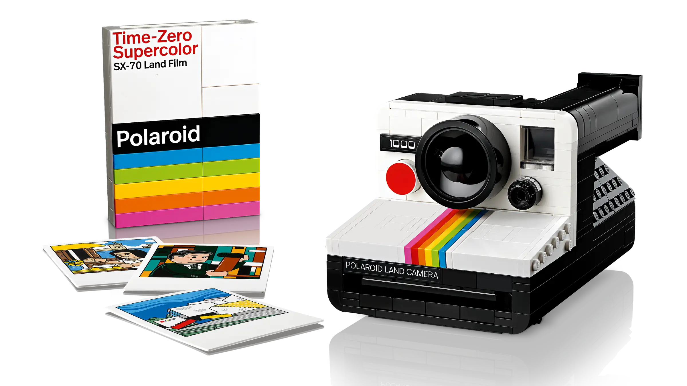 LEGO 21345 Ideas Fotocamera Polaroid OneStep SX-70 Idea Vintage