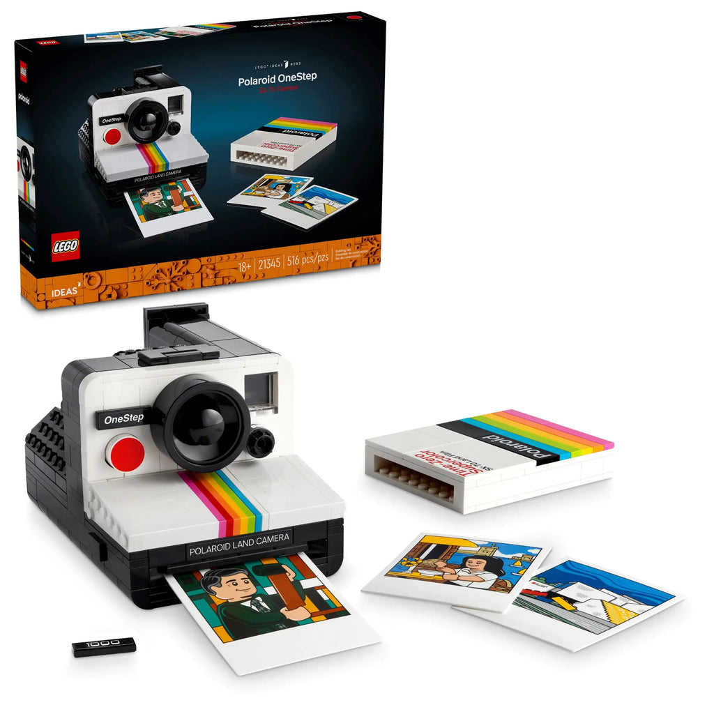 LEGO 21345 Ideas Fotocamera Polaroid OneStep SX-70 Idea Vintage