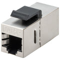 Accoppiatore RJ45 Cat5e Keystone F/F FTP Schermato