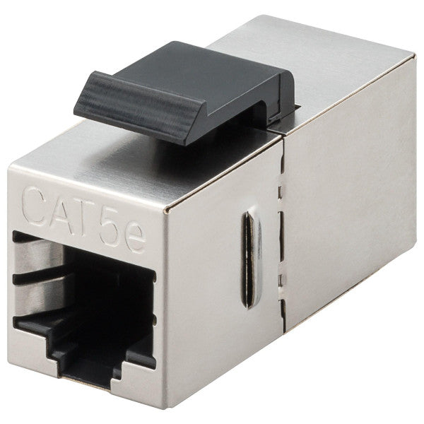 Accoppiatore RJ45 Cat5e Keystone F/F FTP Schermato