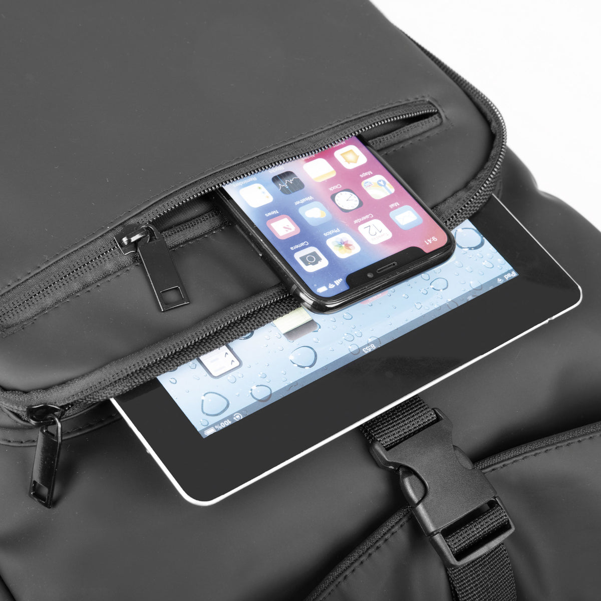 Zaino in PU SOFT TOUCH WATERPROOF – DRIP | BK541