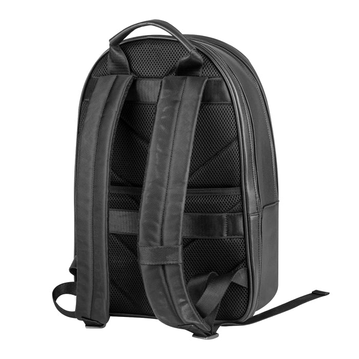 Zaino in ecopelle con finiture cromate nere – SHADOW | CA026