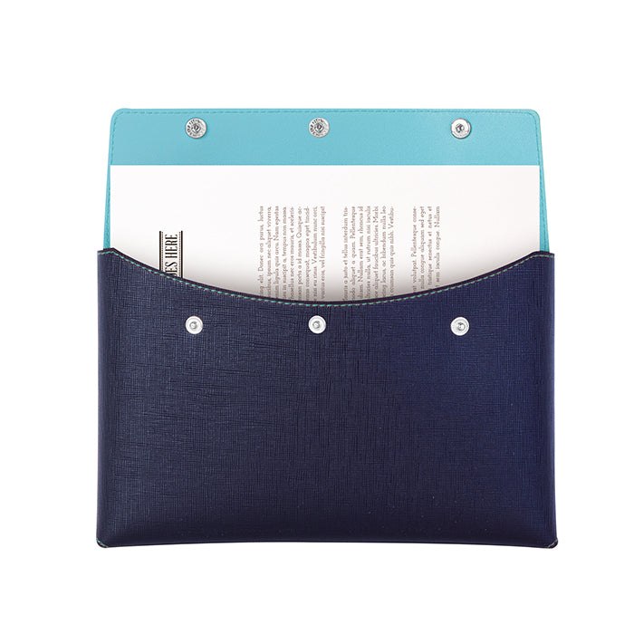 Borsello pochette/portadocumenti bicolore | CA067