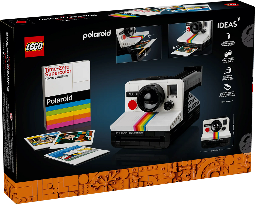 LEGO 21345 Ideas Fotocamera Polaroid OneStep SX-70 Idea Vintage