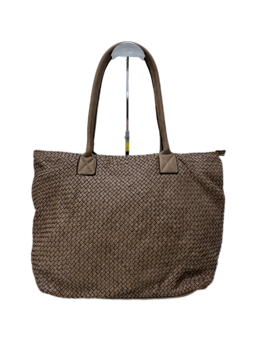 Borsa Donna Intrecciata in Vera Pelle Italiana – Made in Italy Artigianale – Elegante e Resistente – 47 x 32 x 13 cm