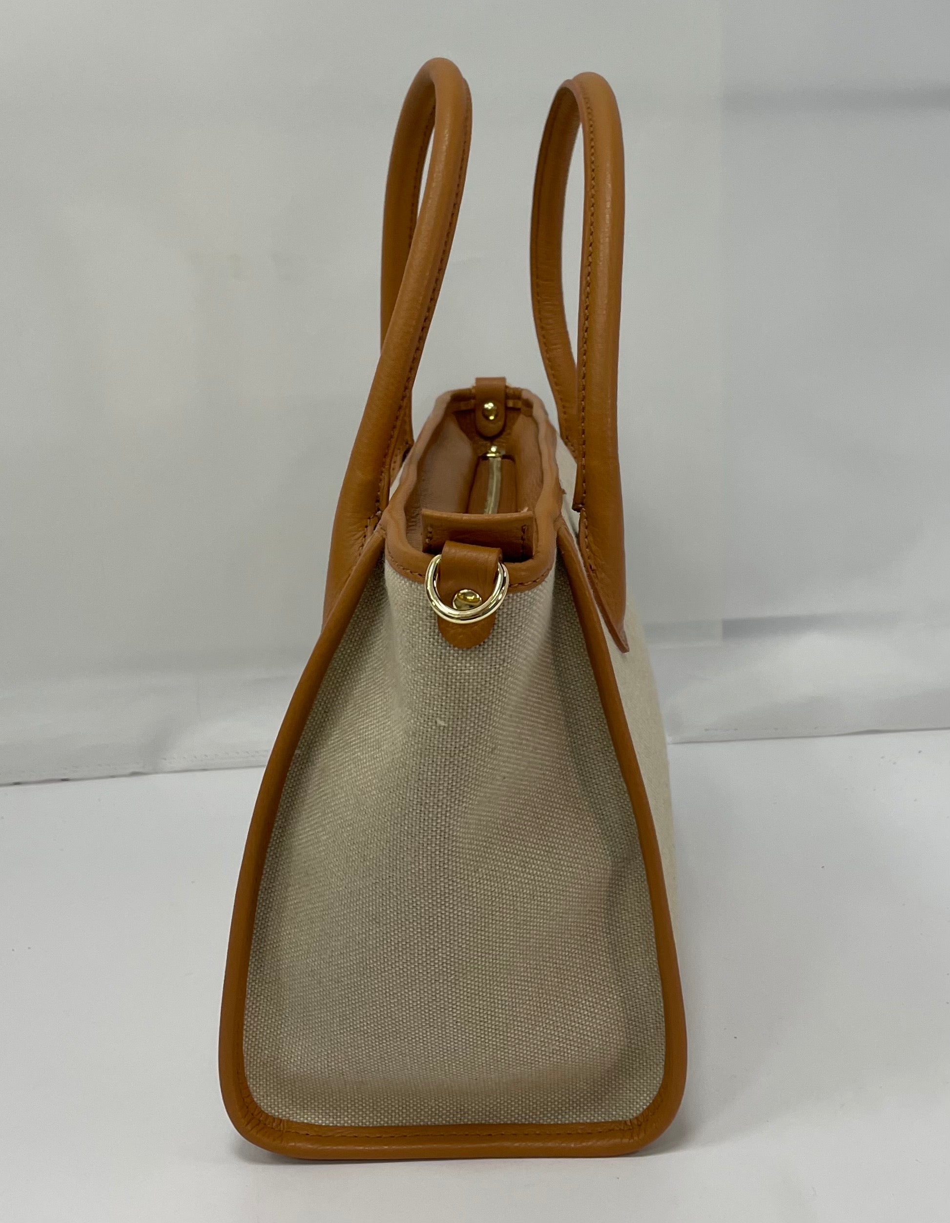 Borsa Donna in Vera Pelle Made in Italy Borsa a Mano Elegante e Capiente, 36x23x15 cm