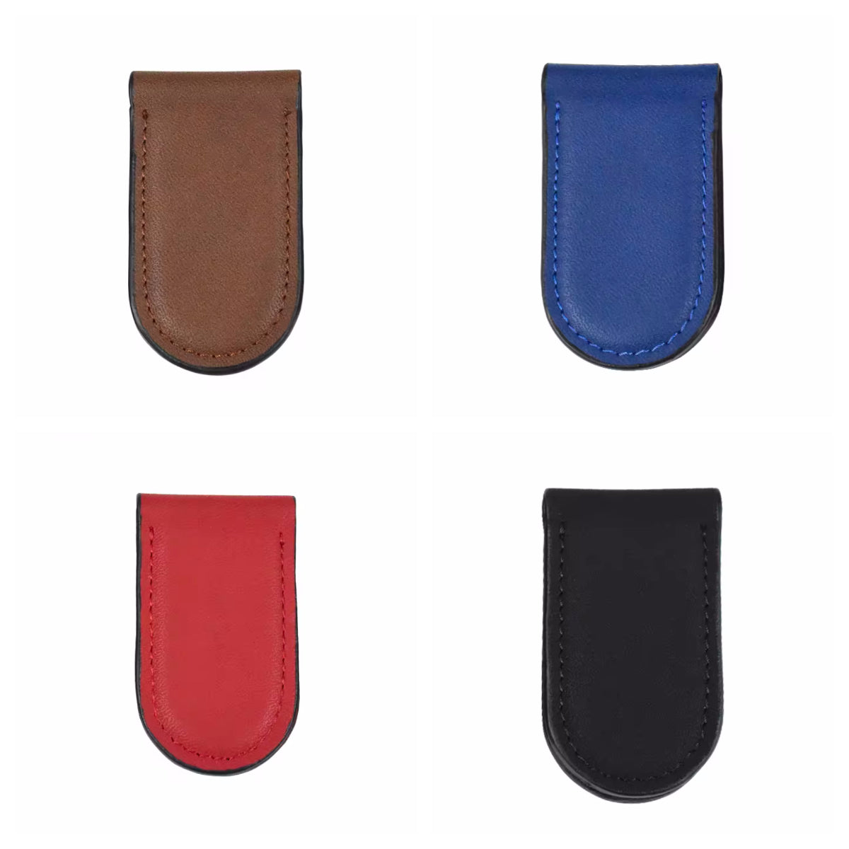 fermaslodi portafoglio ecopelle soldi clip banconote donna calamita banconote magnetico fermasoldi portamonete accessori portafogli Ovale