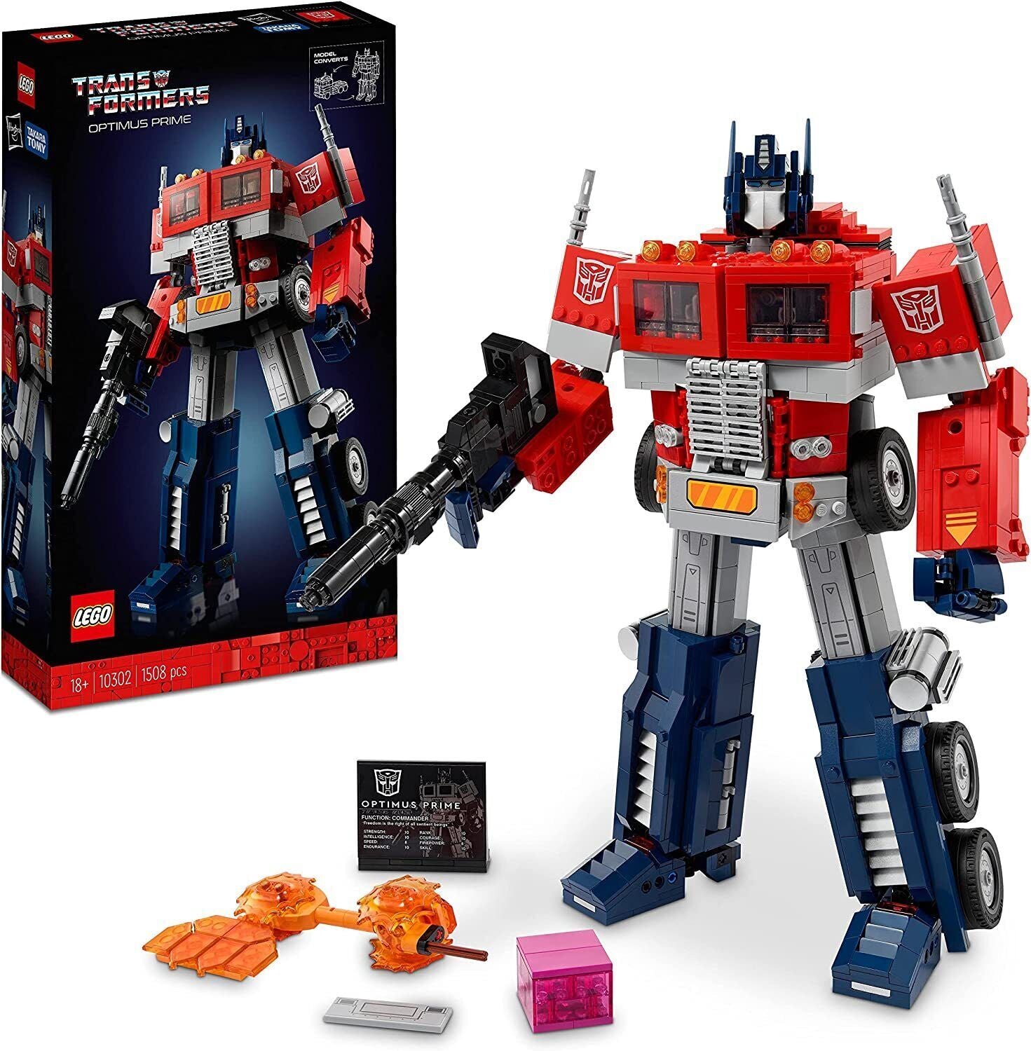 10302 LEGO Transformers Optimus Prime Costruzioni Mattoncini
