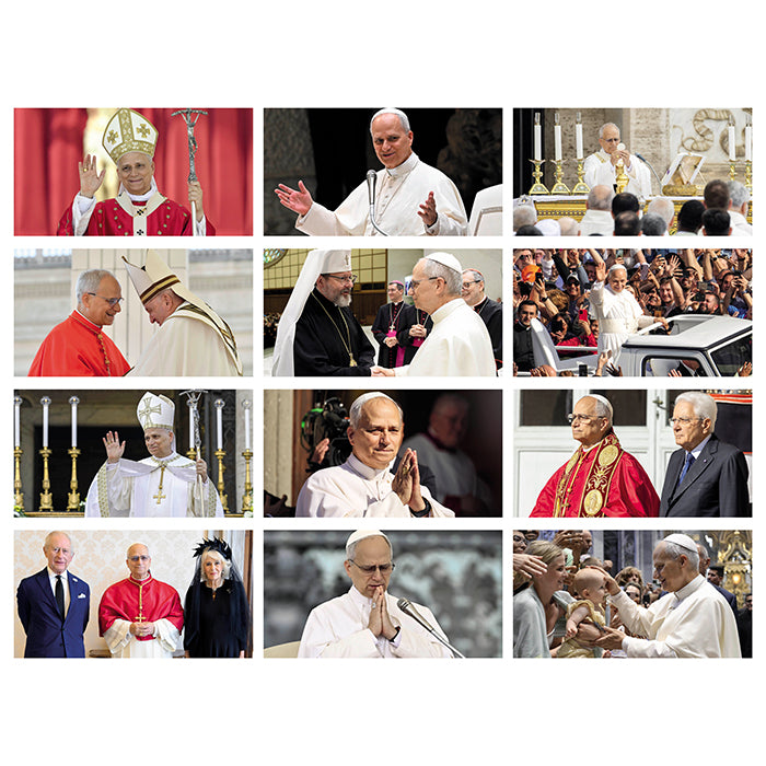 Illustrato mensile 12 fogli – PAPA LEONE | PA101