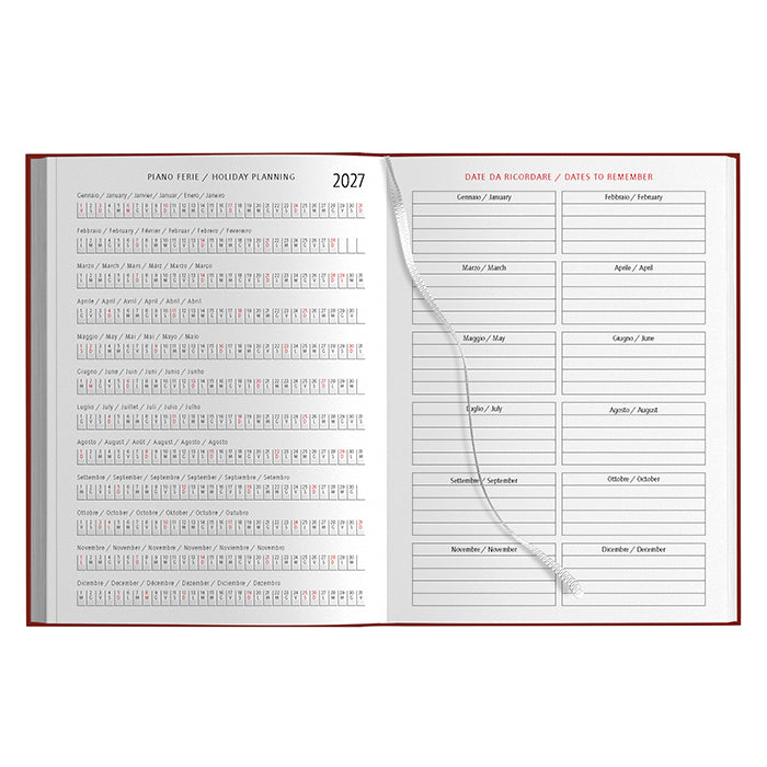 Agenda giornaliera 416 pagine S/D/S | PB532