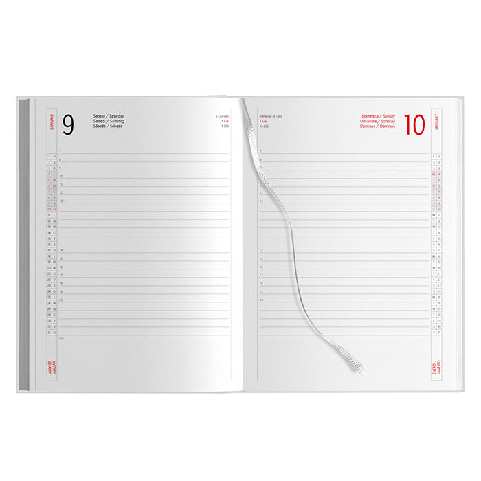 Agenda giornaliera 416 pagine sab. e dom. separati – AGENDA PERSONALIZZABILE | PB801SDS