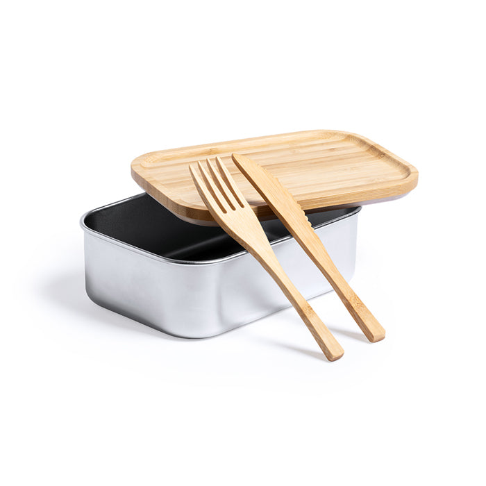 Porta pranzo in acciaio e bambù – TUNDRA | PC389