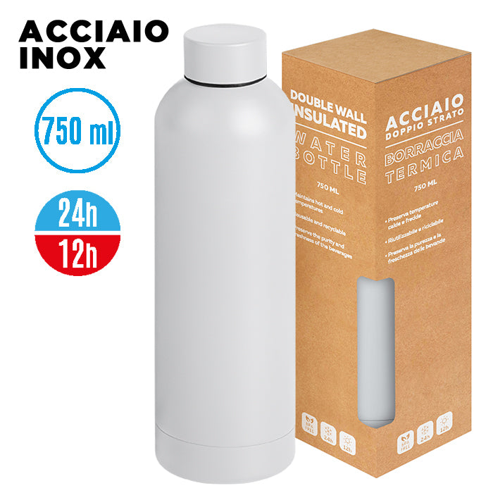 Borraccia in acciaio inox 304/201 – MATTE BOTTLE 750 | PC418