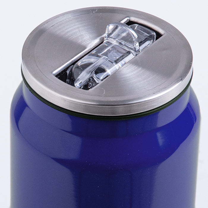 Borraccia termica acciaio 330 ml doppio strato 304+201 – STEEL CAN 330 | PC434