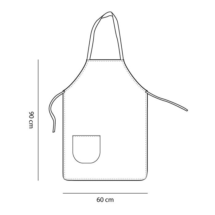 Grembiule da chef – COOKING | PC606