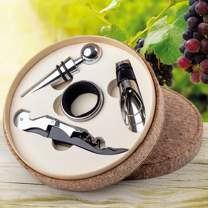Set da vino in sughero – WINO | PC760