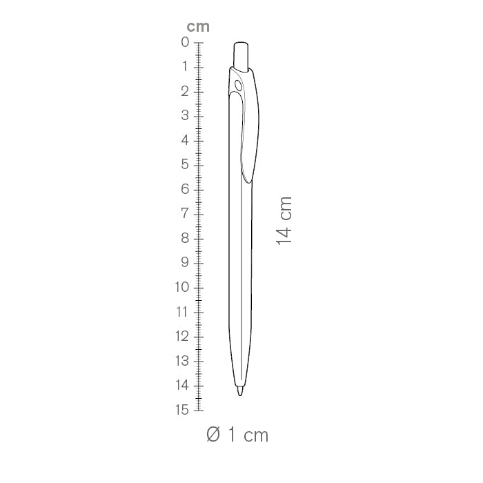 Penna a sfera in paglia di frumento/ABS – WHEAT | PD491