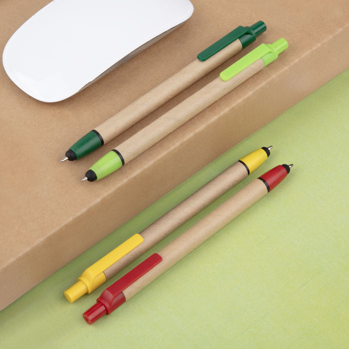 Penna a sfera con gommino per touch screen – STEM | PD517
