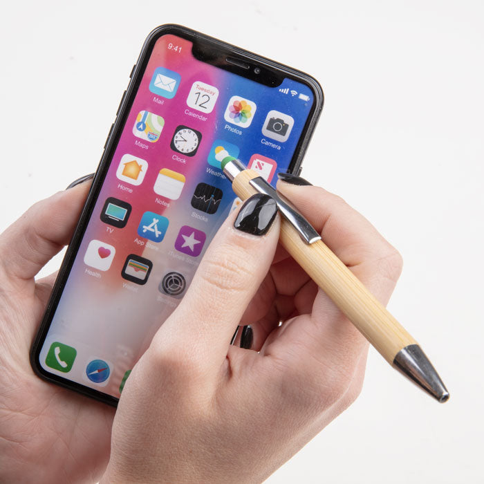 Penna a sfera con gommino per touch screen – B-STYLUS | PD524