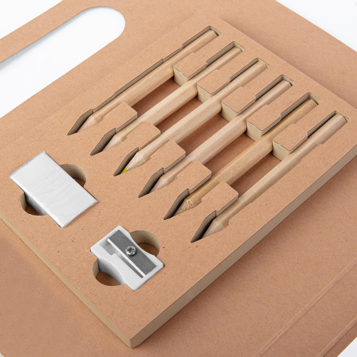 Set per colorare in carta Kraft – LIBRO DEI COLORI | PD533
