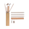 Set matite + righello + gomma + temperamatite – COMPLETE NAT | PD582