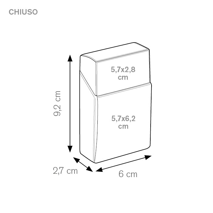 Copri pacchetto sigarette – FUMAR | PE900