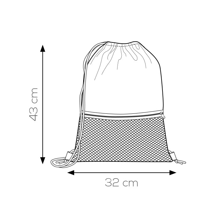 Sacca zaino nylon 210D – REFRAIN | PG278
