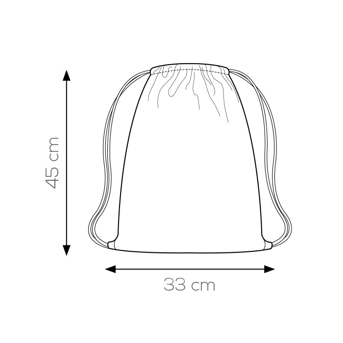 Sacca zaino nylon 210D – PLAY | PG280