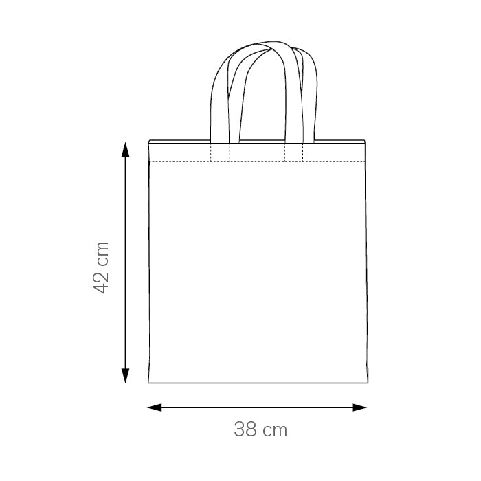 Borsa shopping in cotone colorato – GRACE | PG406