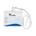 Portabadge con nastrino e clip nichelata – CONFERENCE | PH544