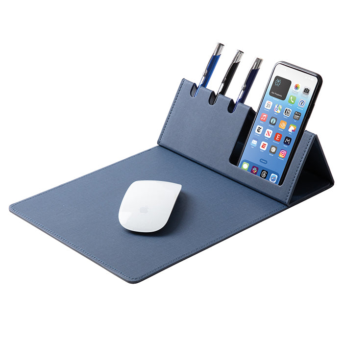 Mouse pad con portapenne e porta telefono – CREATIVE | PH650