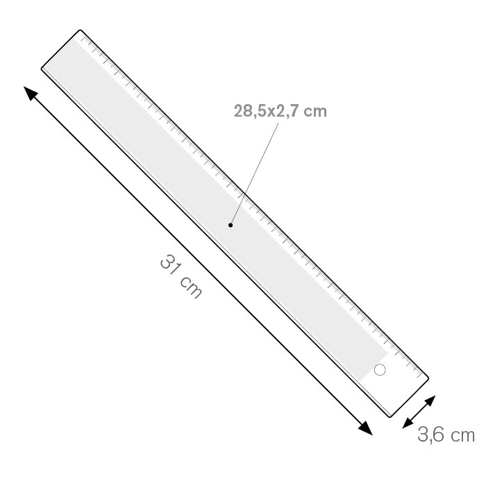 Righello 30 cm – MISURA | PH820