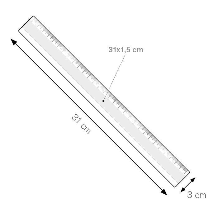 Righello 30 cm. – DIMENSIONE | PH823