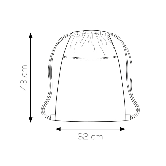 Sacca zaino con rivestimento termico nylon 210D – FROZEN | PJ105