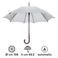 Ombrello automatico in nylon taffetà 170T – BOIS | PL087