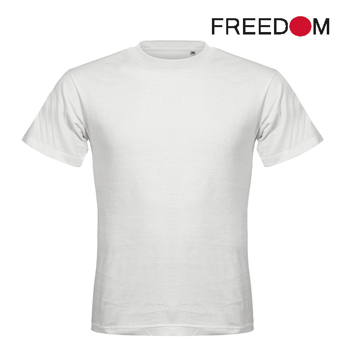T-shirt adulto cotone – FREEDOM 150 WHITE | PM325