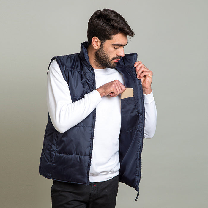Giubbino smanicato in poliestere impermeabile – LISBONA | PM716
