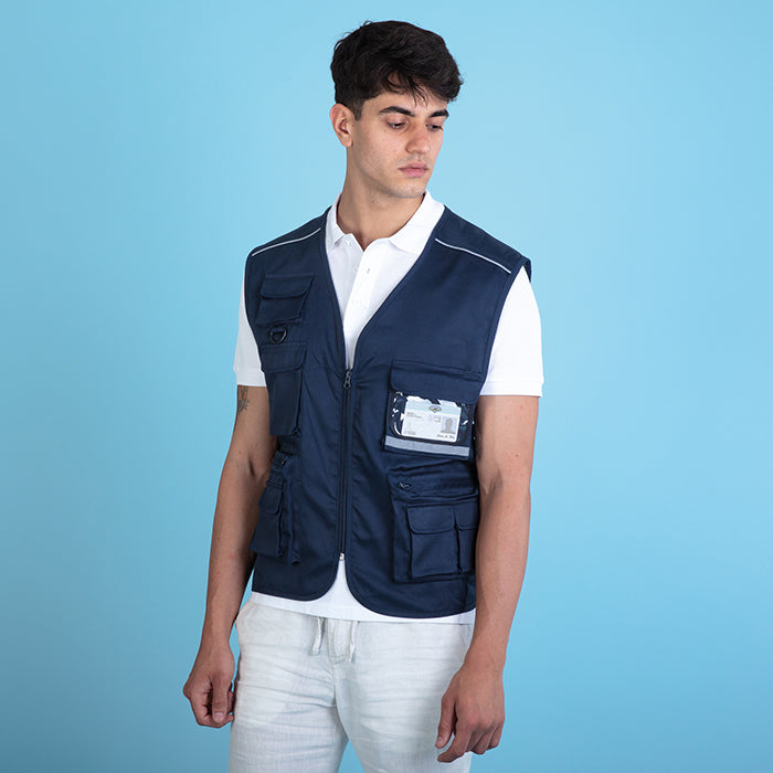Gilet in policotton multitasche – WESTWARD | PM809