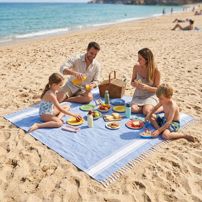 FOUTA TOWEL PONCHO – BEACH PONCHO | PM950