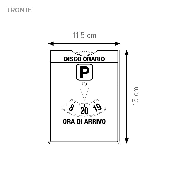Disco orario maxi – TIME | PN154