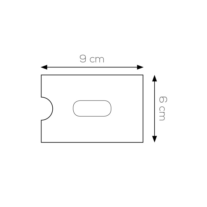 Portacards rigido trasparente – FIRM | PN284
